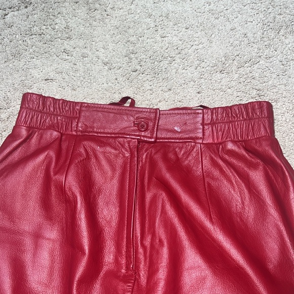 Ladies Genuine Leather Skirt - Picture 2 of 3